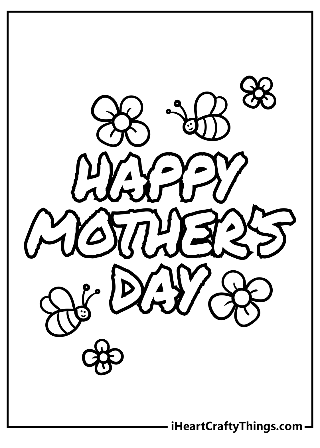 Mother’s Day Coloring Pages (100% Free Printables)