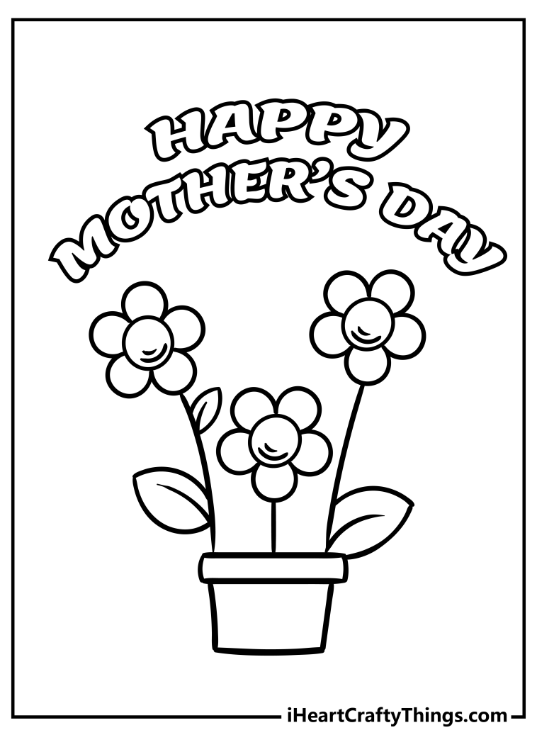 Printable Mother’s Day Coloring Pages (Updated 2023)