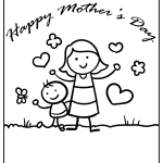 Mother’s Day Coloring Pages free printable