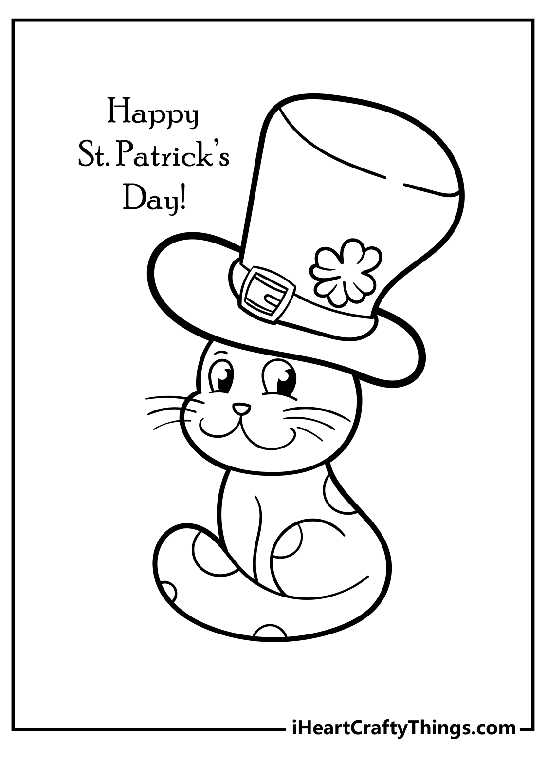 Printable St Patrick’s Day Coloring Pages (updated 2023)