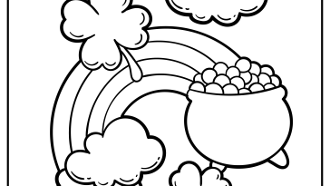 St Patrick’s Day Coloring Pages free printable