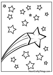 Star Coloring Pages (100% Free Printables)