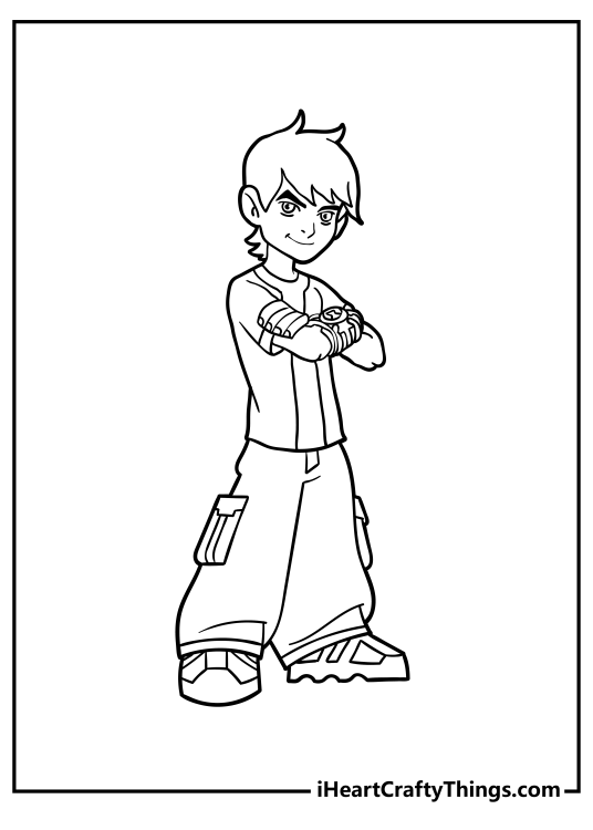 Superheroes Coloring Pages for kids free download