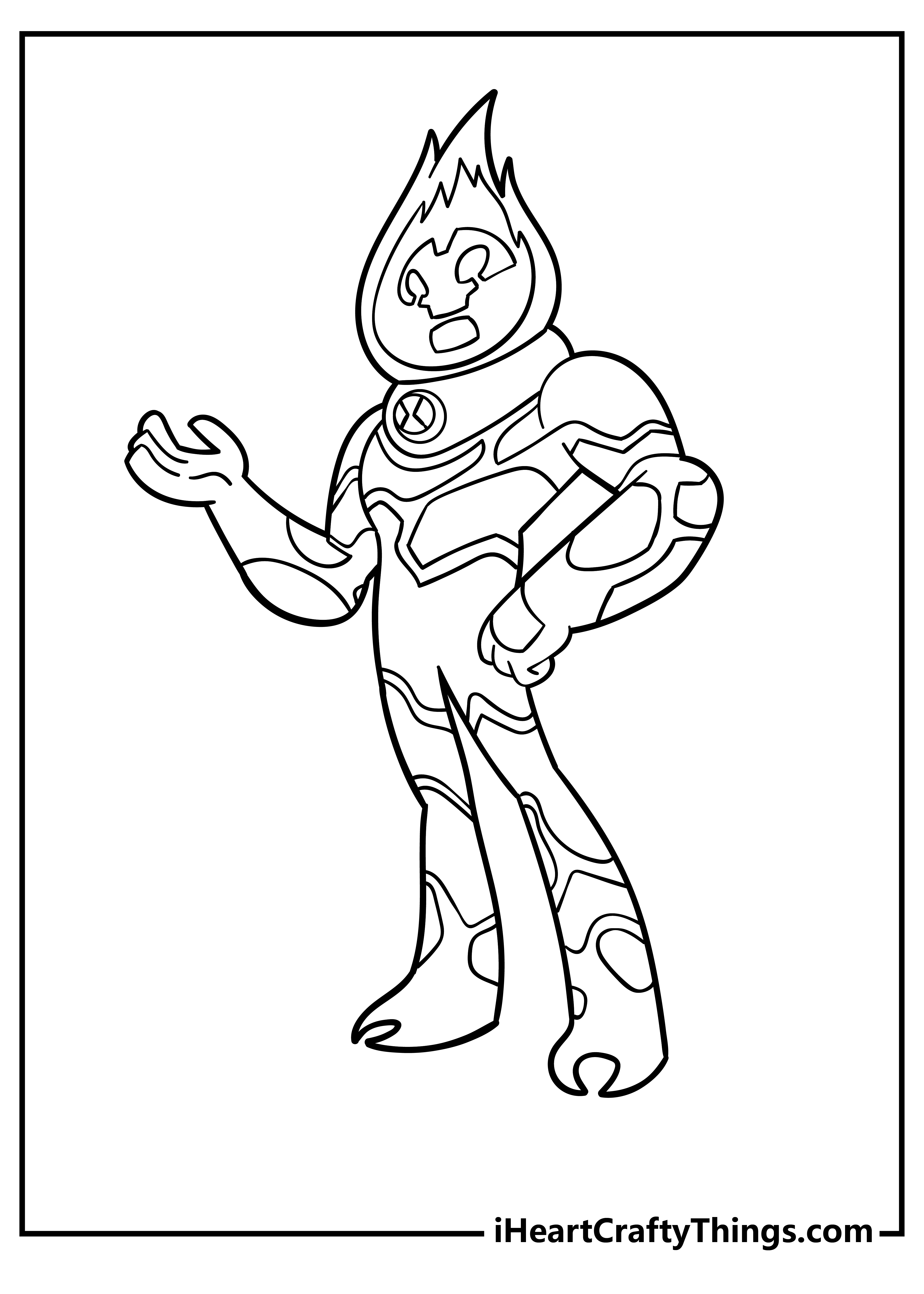 Superheroes Coloring Pages for adults free printable