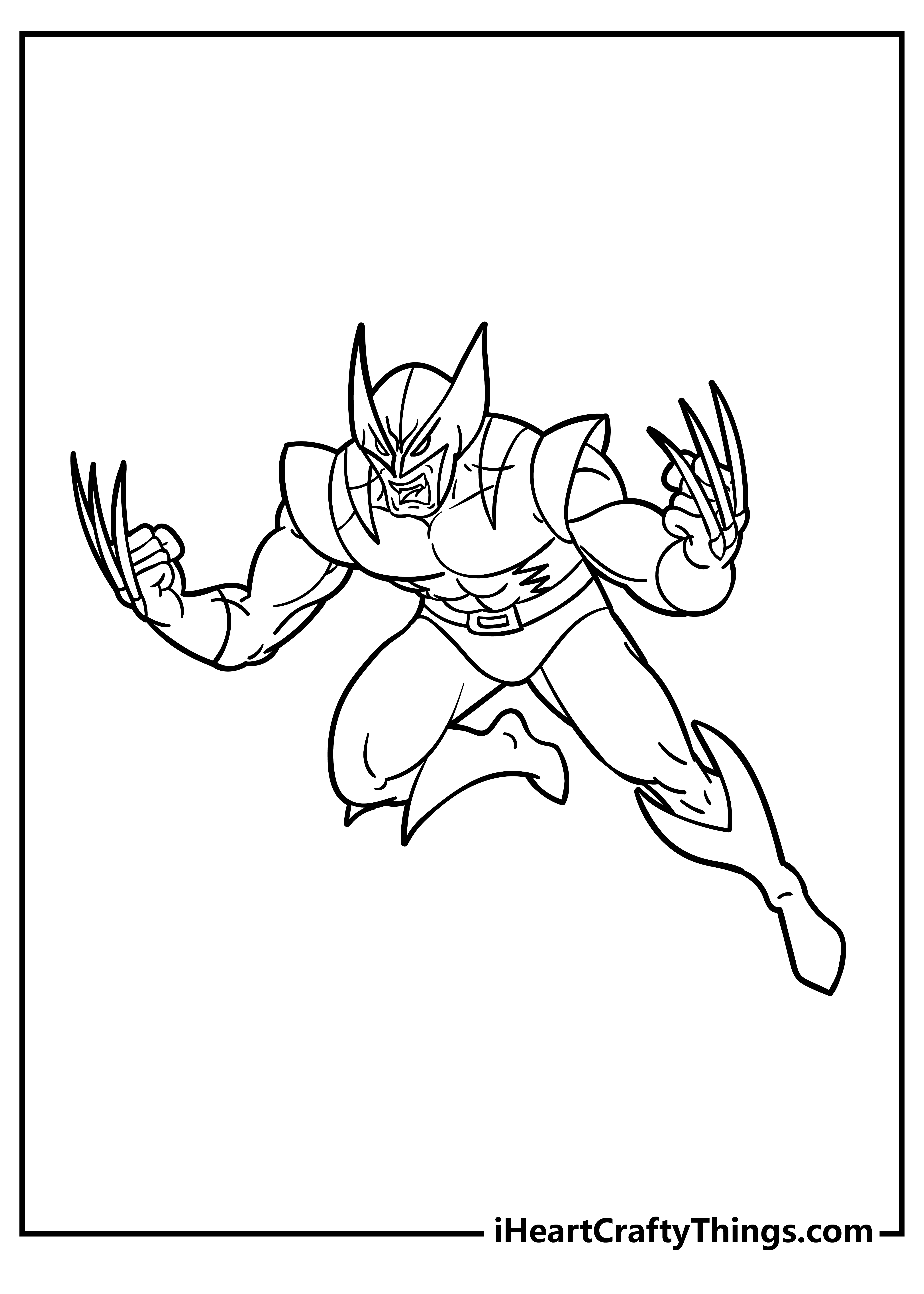 740  Free Coloring Pages X-men  HD