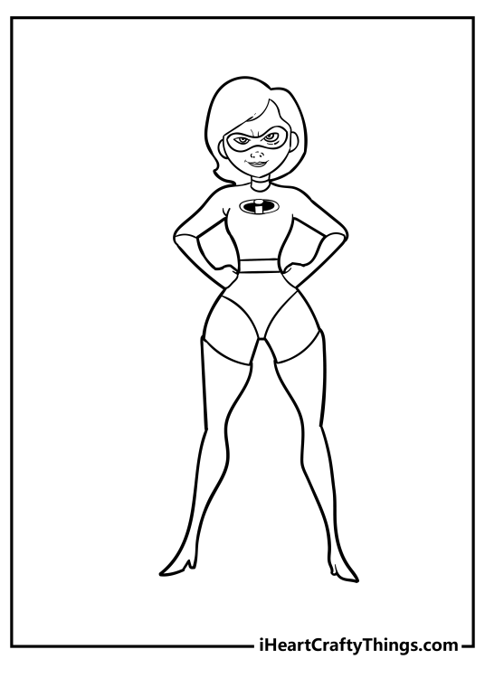 Superheroes Coloring Book for kids free printable