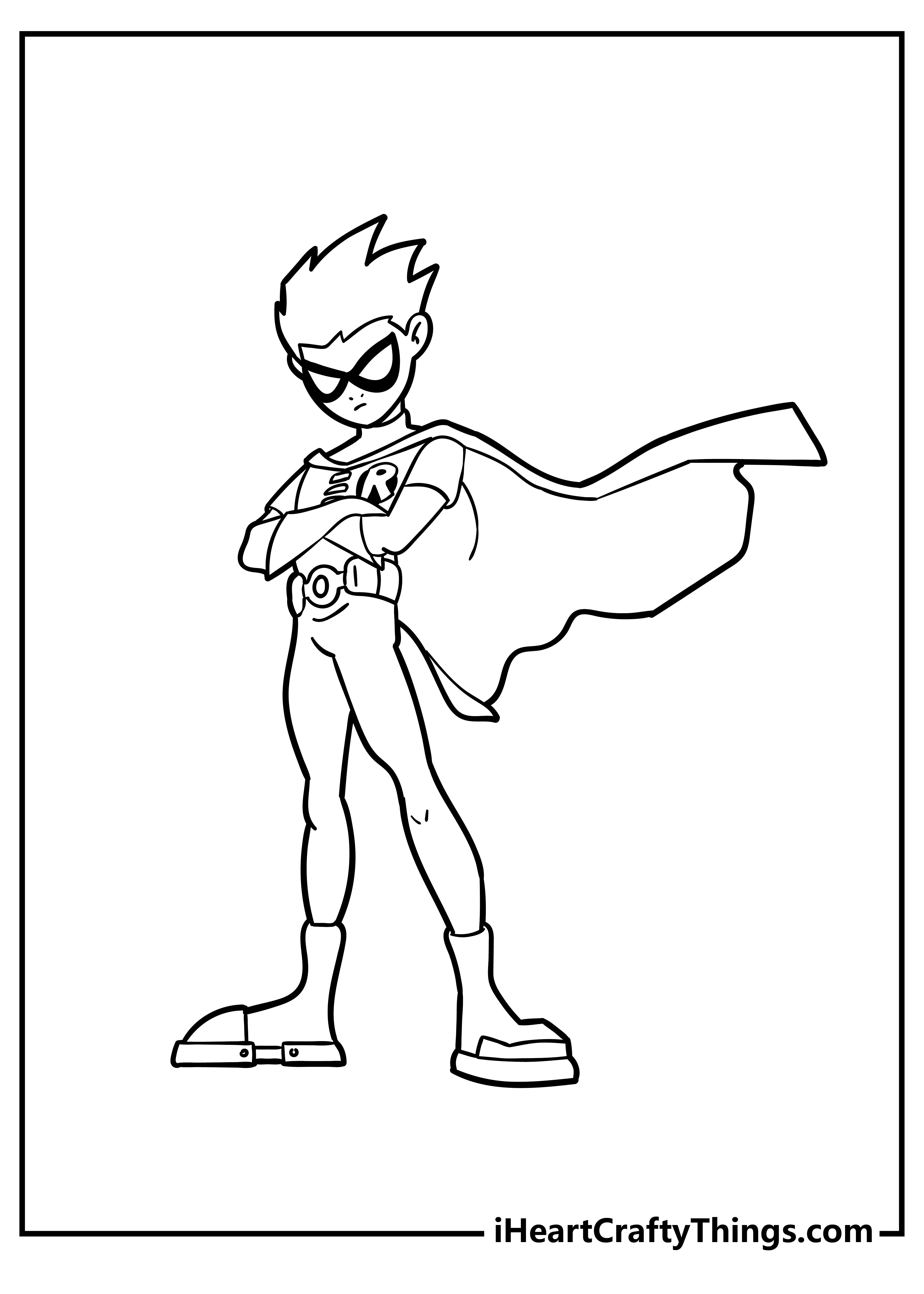 easy superhero drawings for kids