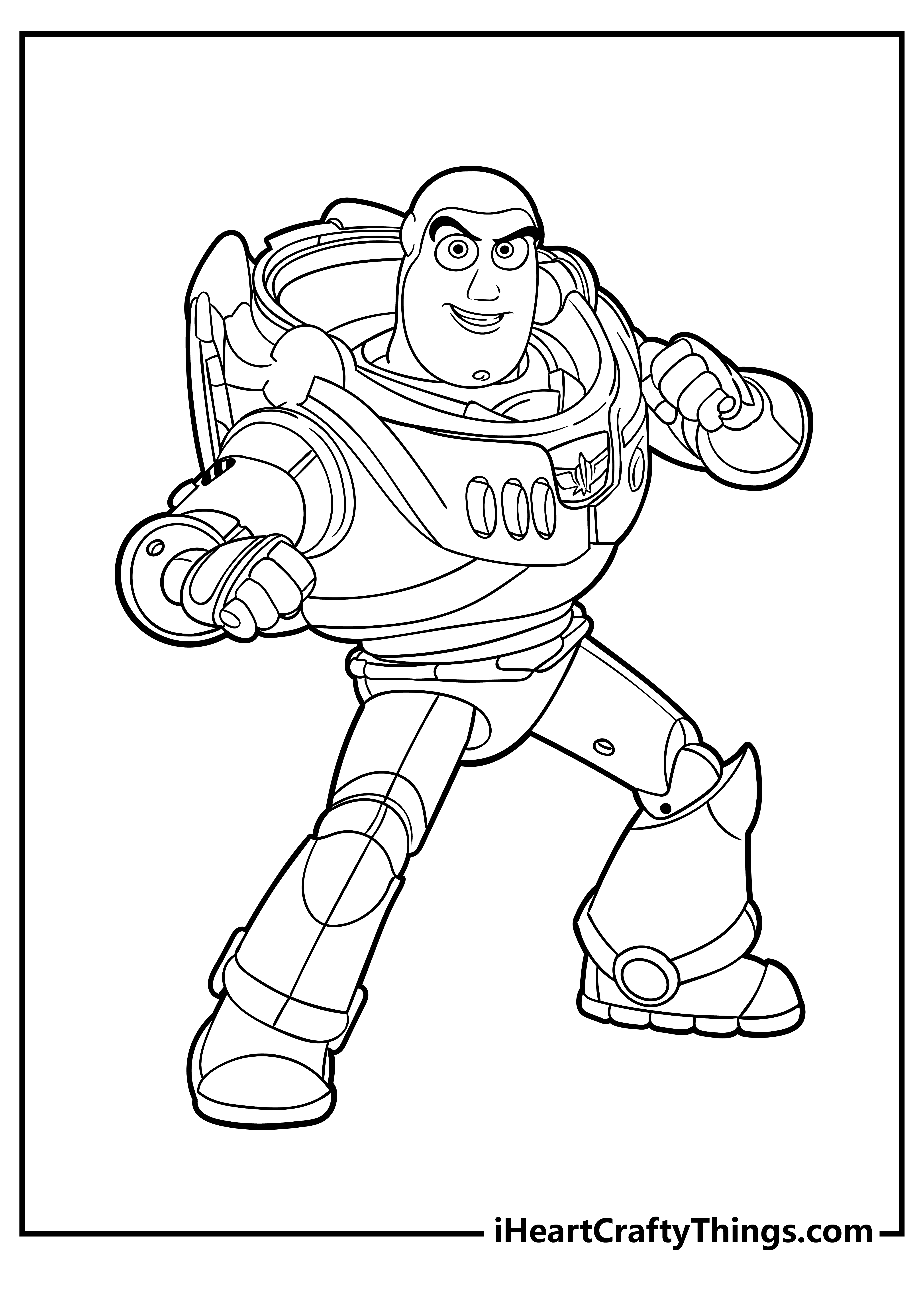 Toy Story Easy Coloring Pages