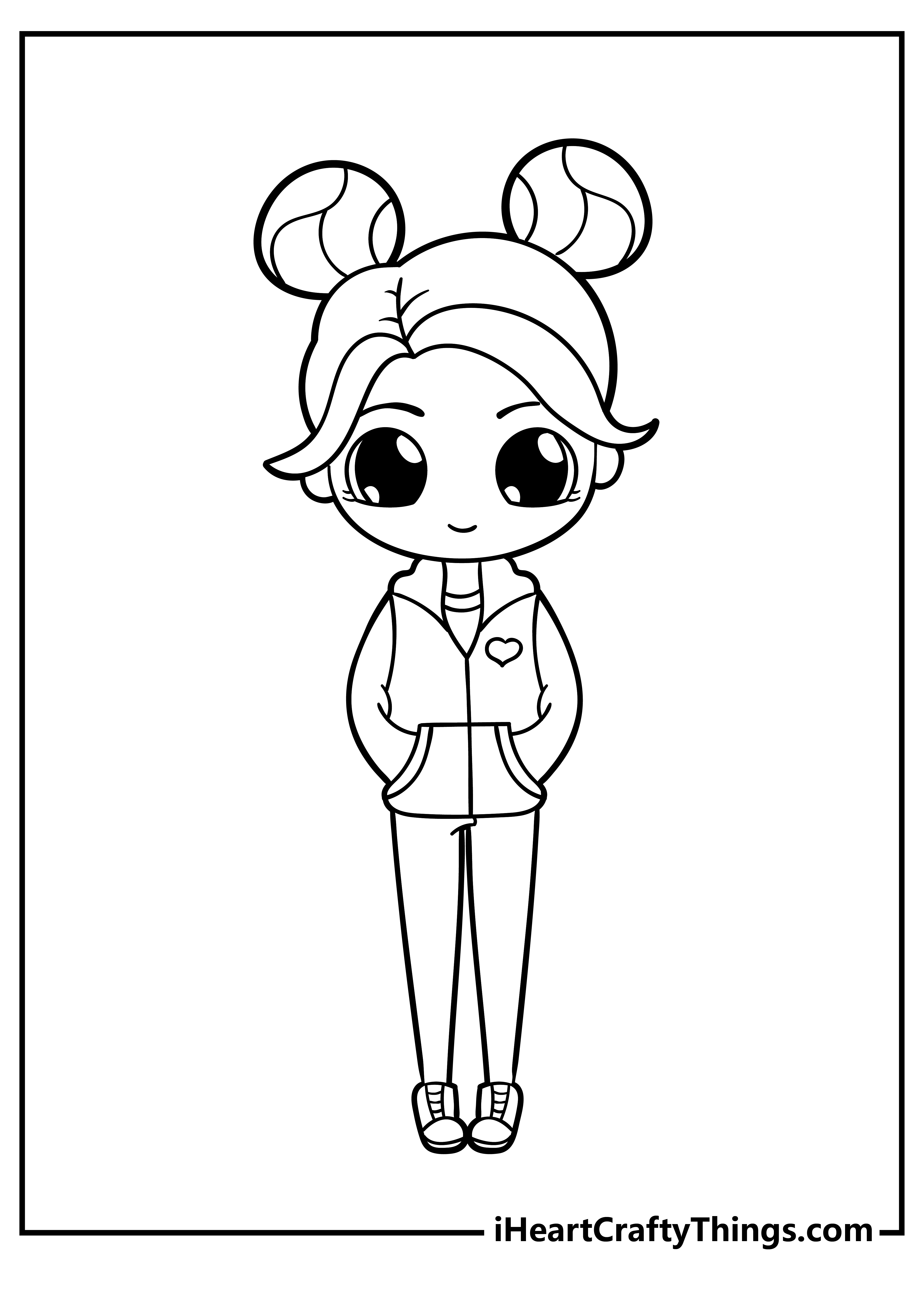 Cute Coloring Pages For Girls free printable