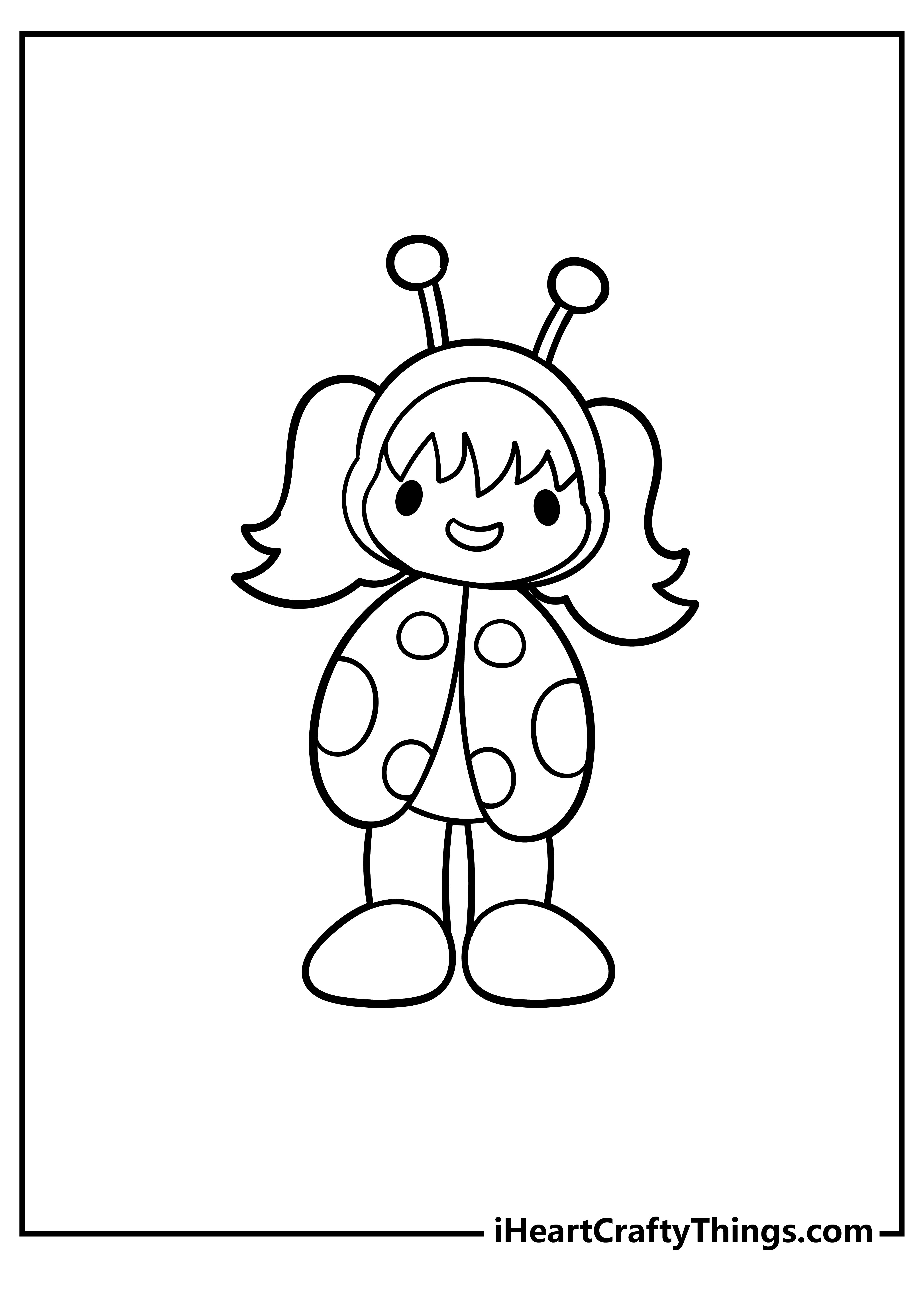 Cute Coloring Pages For Girls (100% Free Printables)