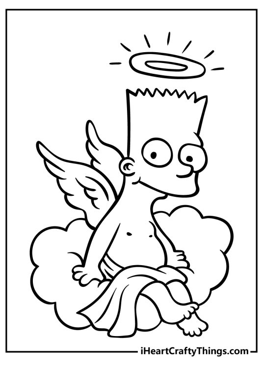 Simpsons Coloring Pages (100% Free Printables)