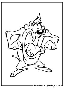 Looney Tunes Coloring Pages (100% Free Printables)