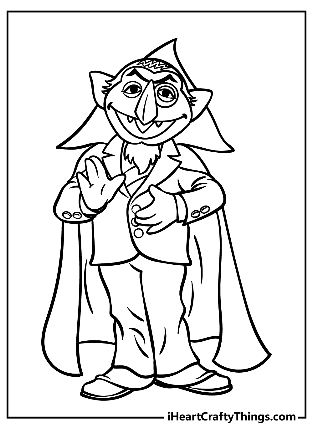 sesame street characters face coloring pages