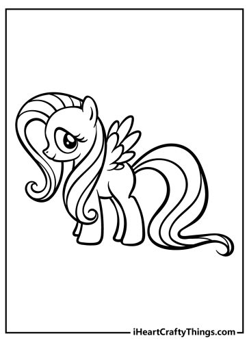 Rainbow Dash Coloring Pages free printable