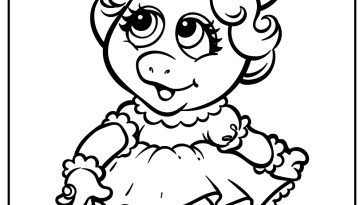 Muppet Babies Coloring Pages free printable
