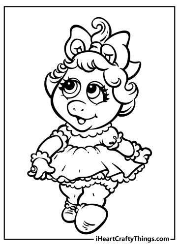 Muppet Babies Coloring Pages free printable