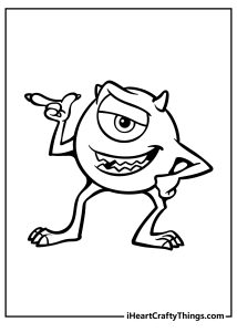 Printable Monsters Inc. Coloring Pages (Updated 2023)