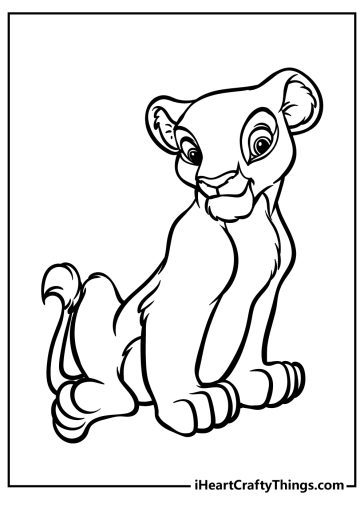 Lion King Coloring Pages (100% Free Printables)