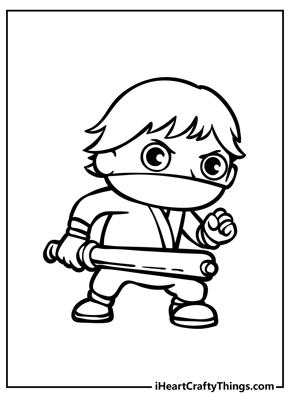 Ryan Easy Coloring Pages