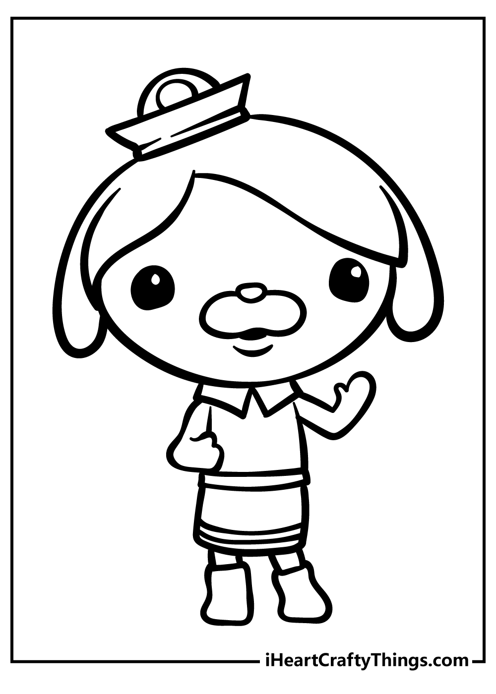 octonauts captain barnacles coloring pages