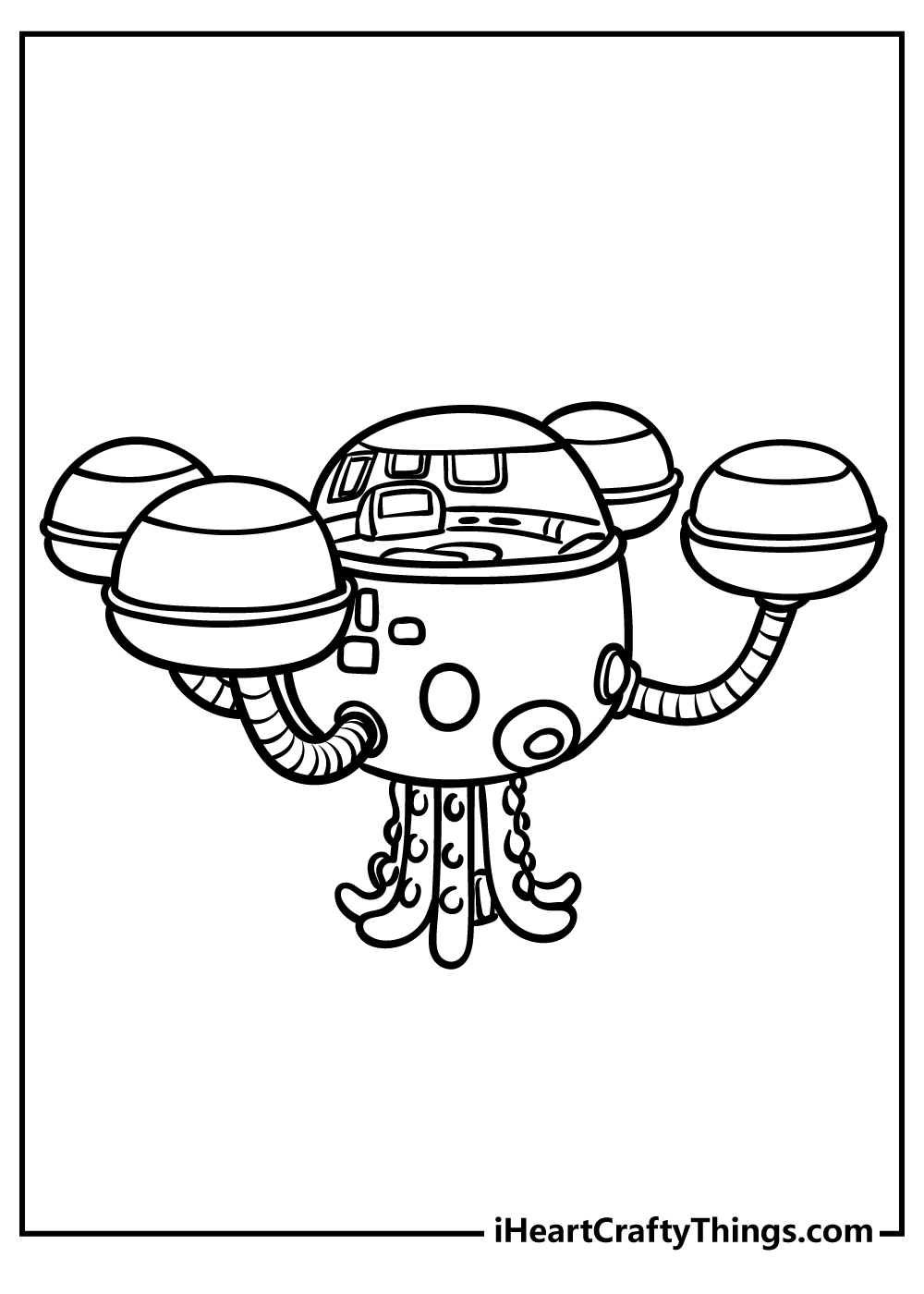 aquanauts coloring pages