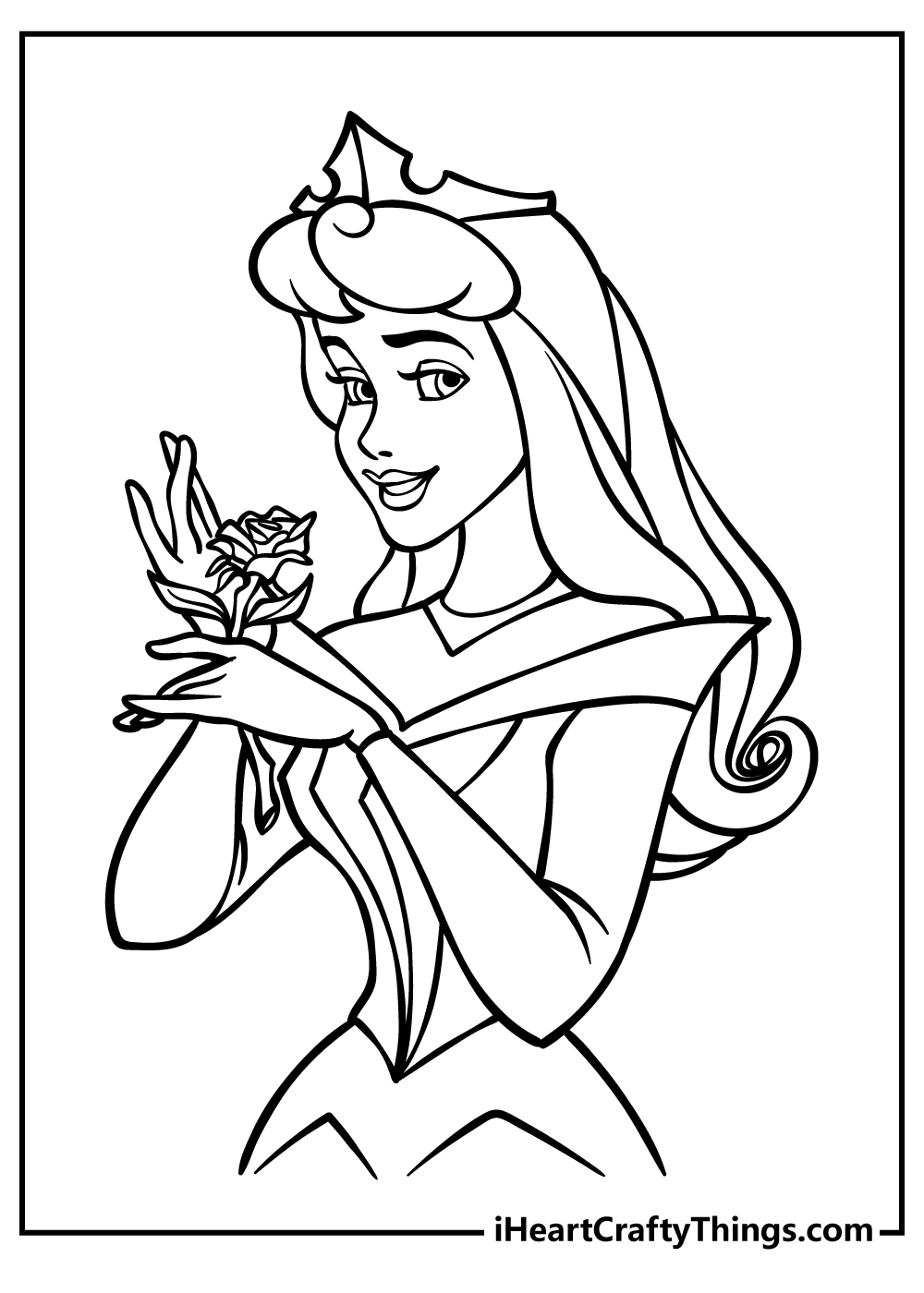 Sleeping Beauty Coloring Pages for kids free download
