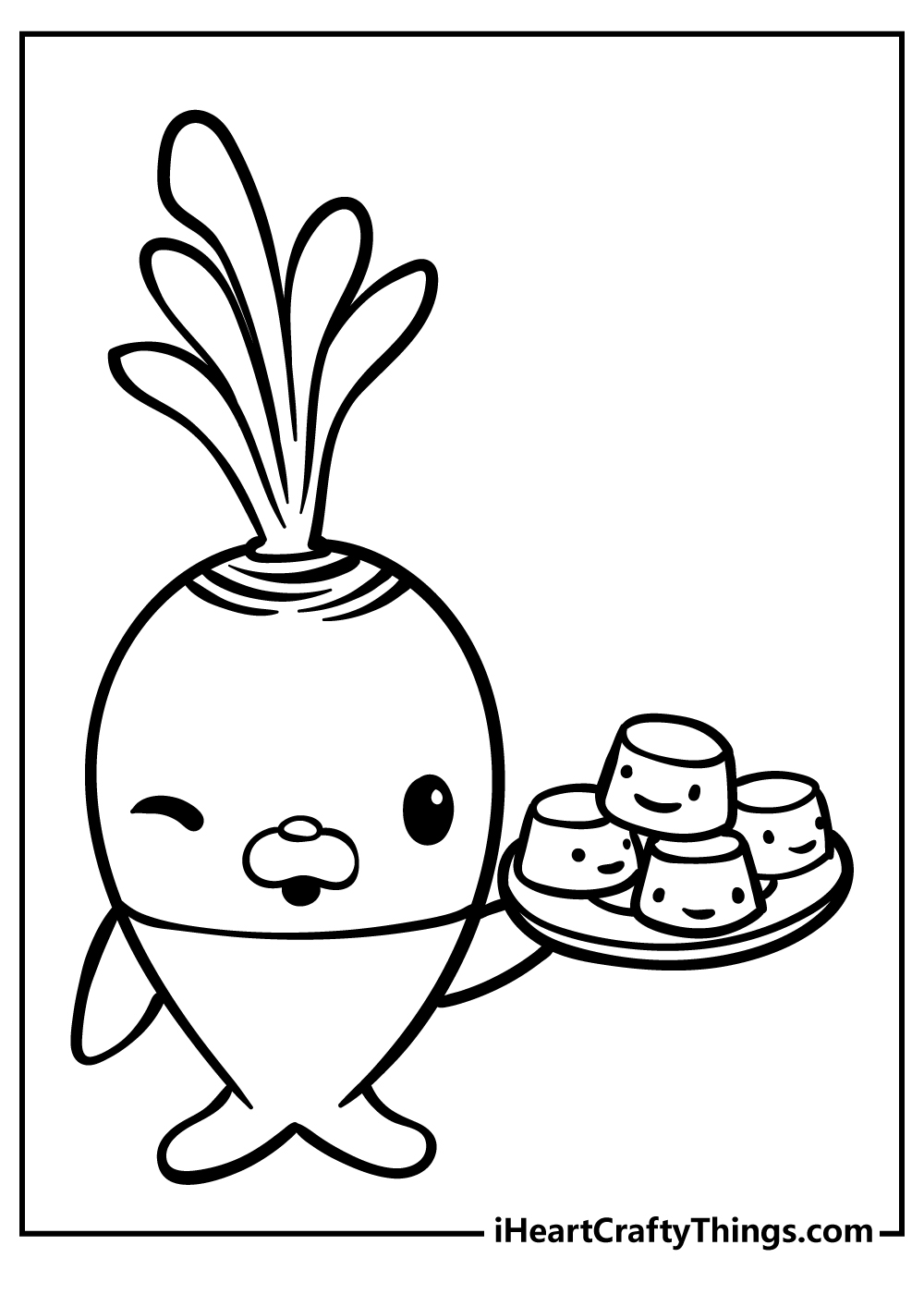 octonauts captain barnacles coloring pages