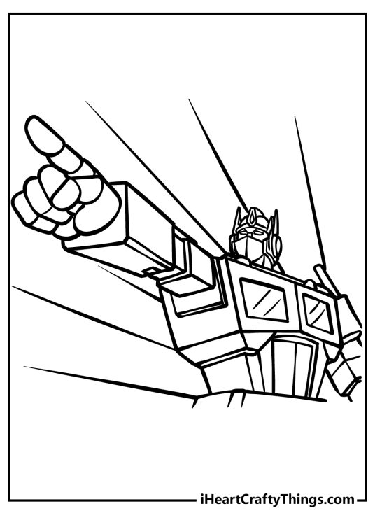 Transformers Coloring Pages