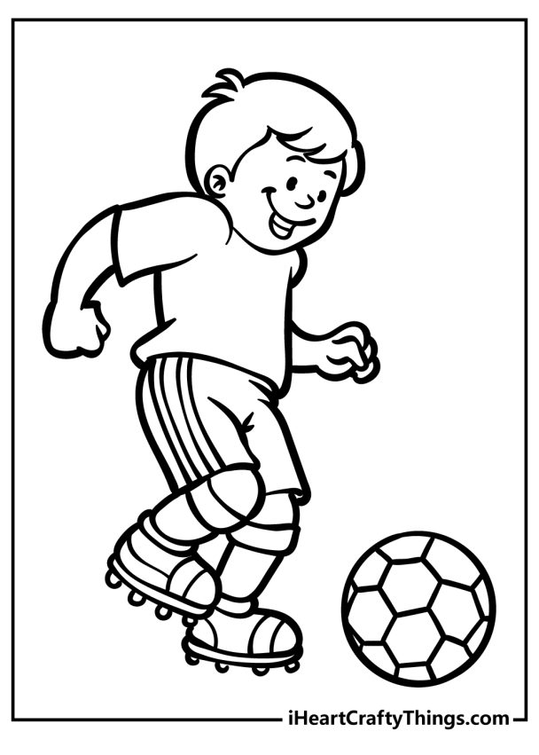 Football Coloring Pages (100% Free Printables)