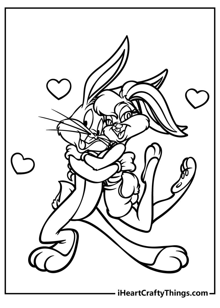 Looney Tunes Coloring Pages (100 Free Printables)