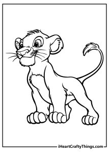 Lion King Coloring Pages (100% Free Printables)