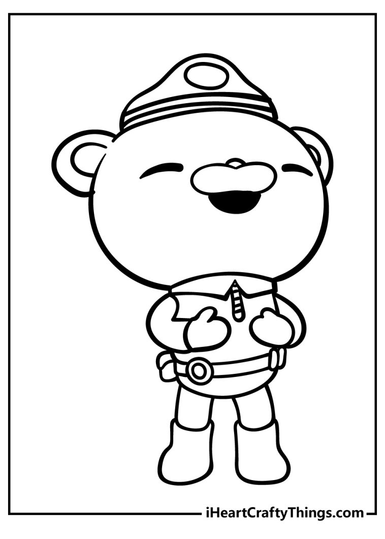 Octonauts Dashi Coloring Pages