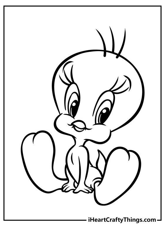 Looney Tunes Coloring Pages (100 Free Printables)
