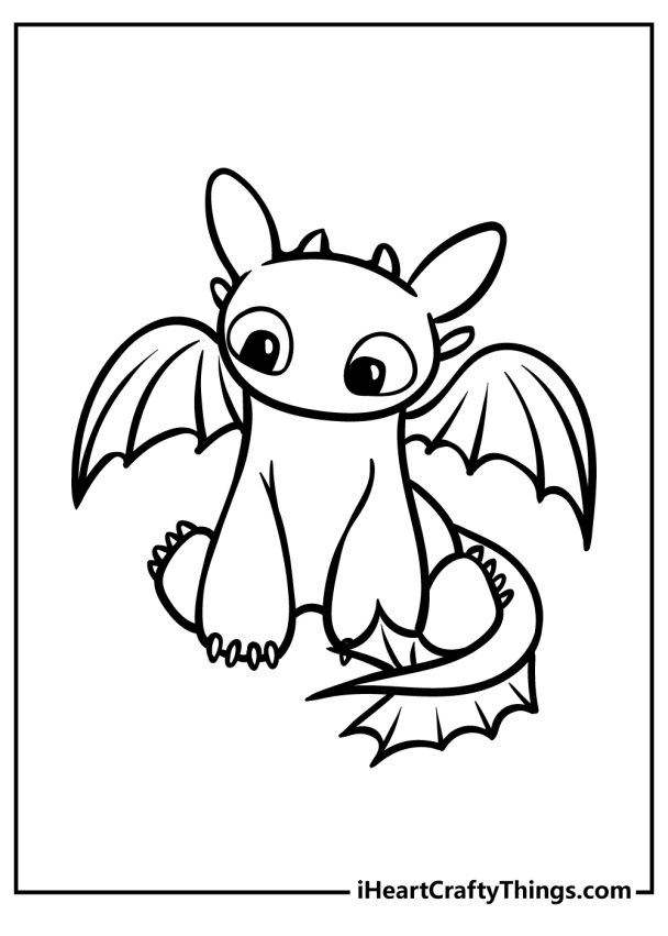 How To Train Your Dragon Coloring Pages (Updated 2023)