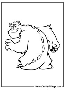 Monsters Inc. Coloring Pages (100% Free Printables)
