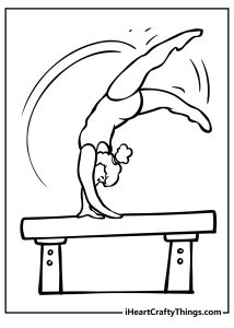 30 Gymnastics Coloring Pages (100% Free Printables)