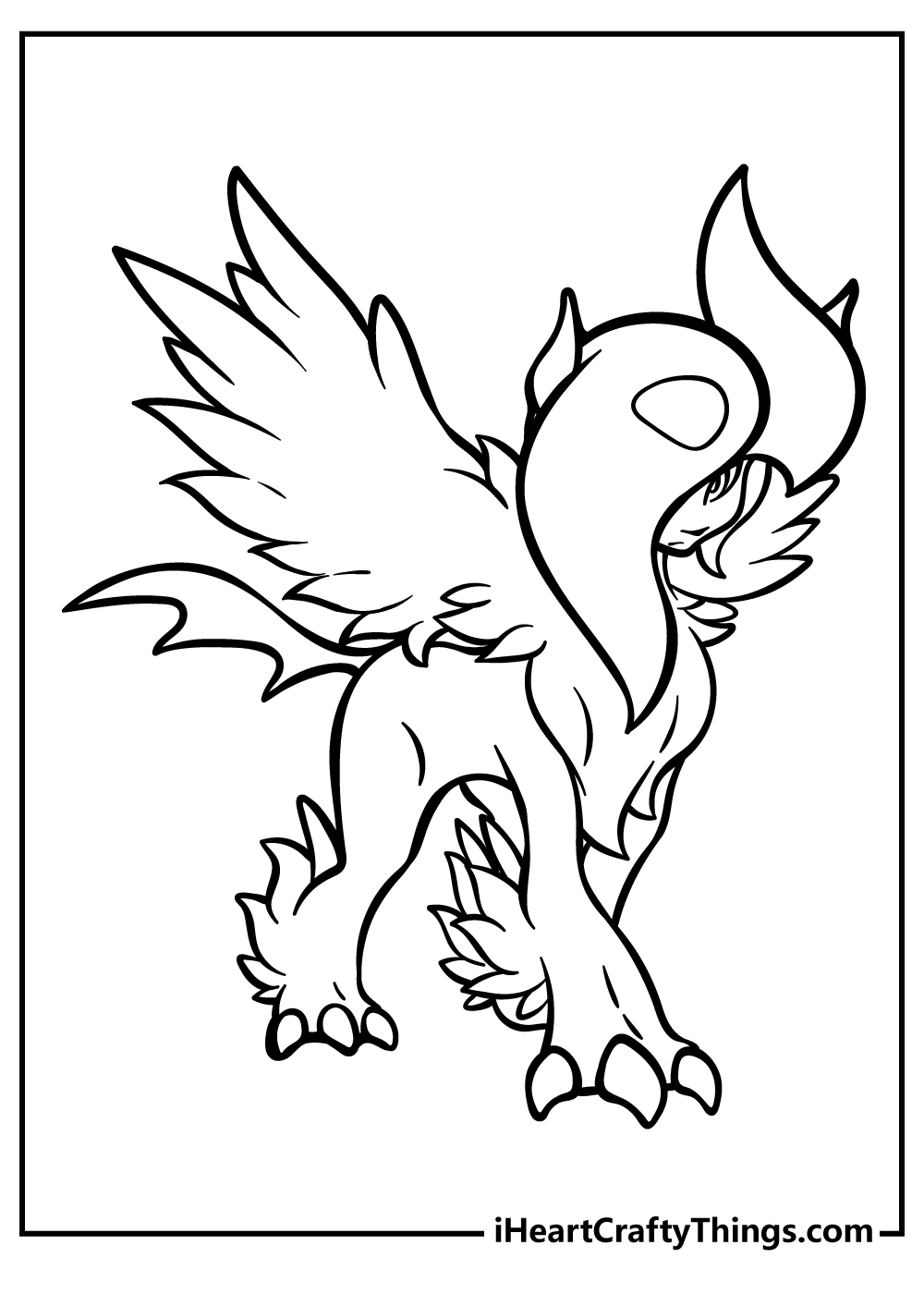 Charizard Mega Evolution Coloring Pages