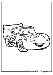 Lightning Mcqueen Coloring Pages (100% Free Printables)