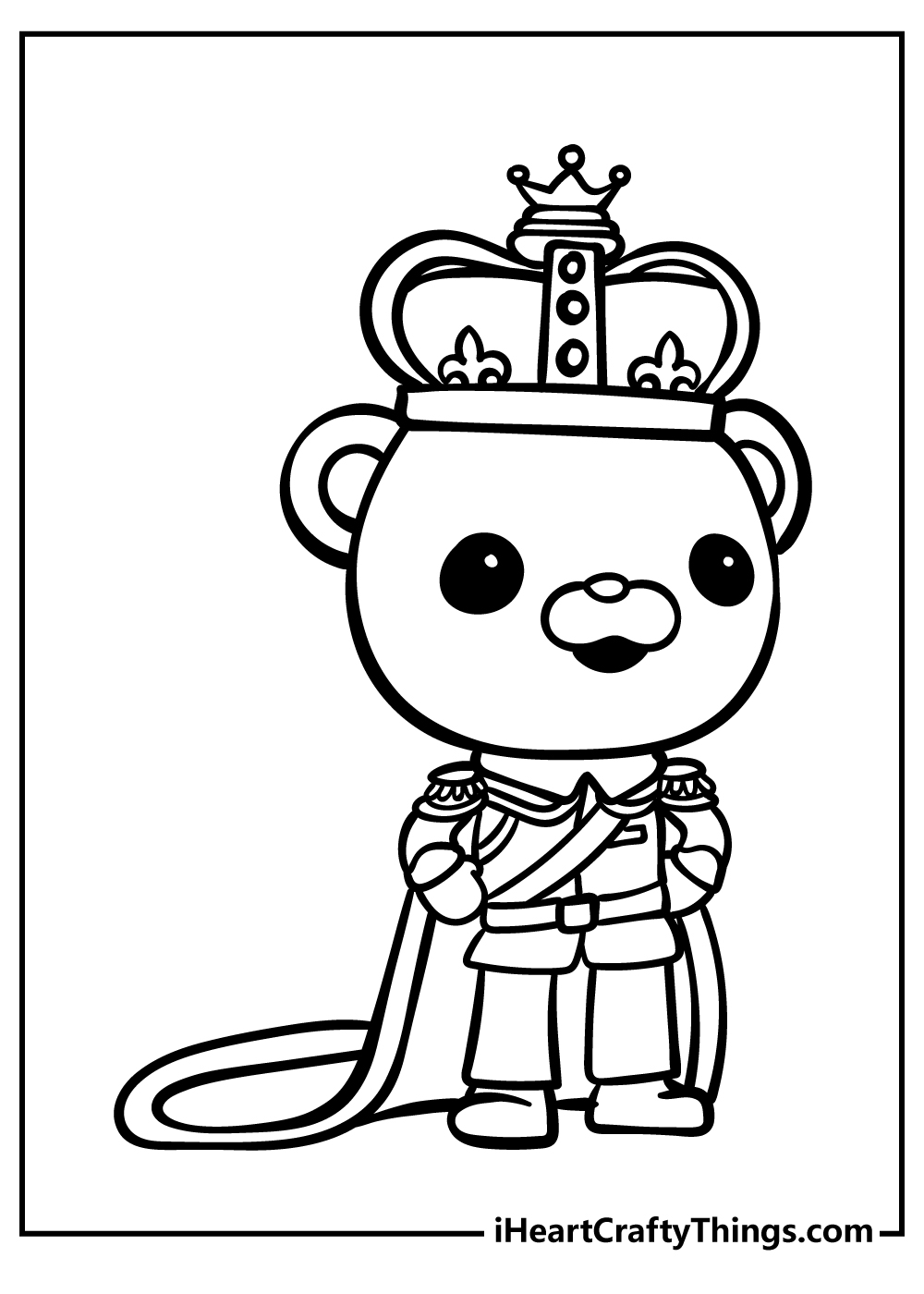 Octonauts Coloring Book free printable