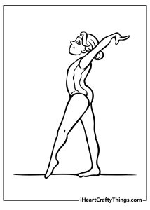 30 Gymnastics Coloring Pages (100% Free Printables)