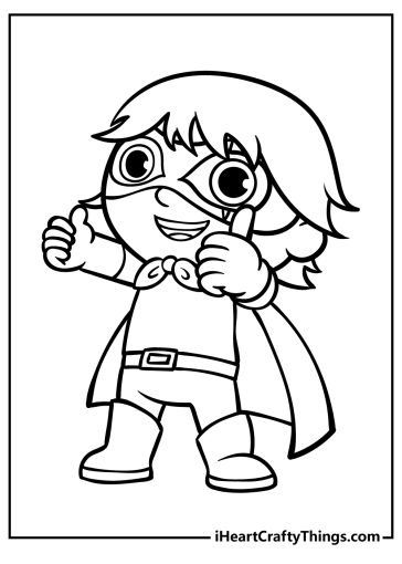 Ryan Coloring Pages (100% Free Printables)