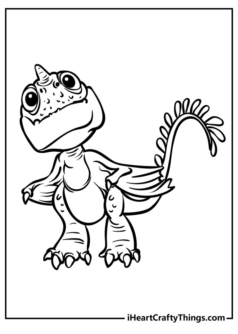 30 How To Train Your Dragon Coloring Pages (Free To Print)