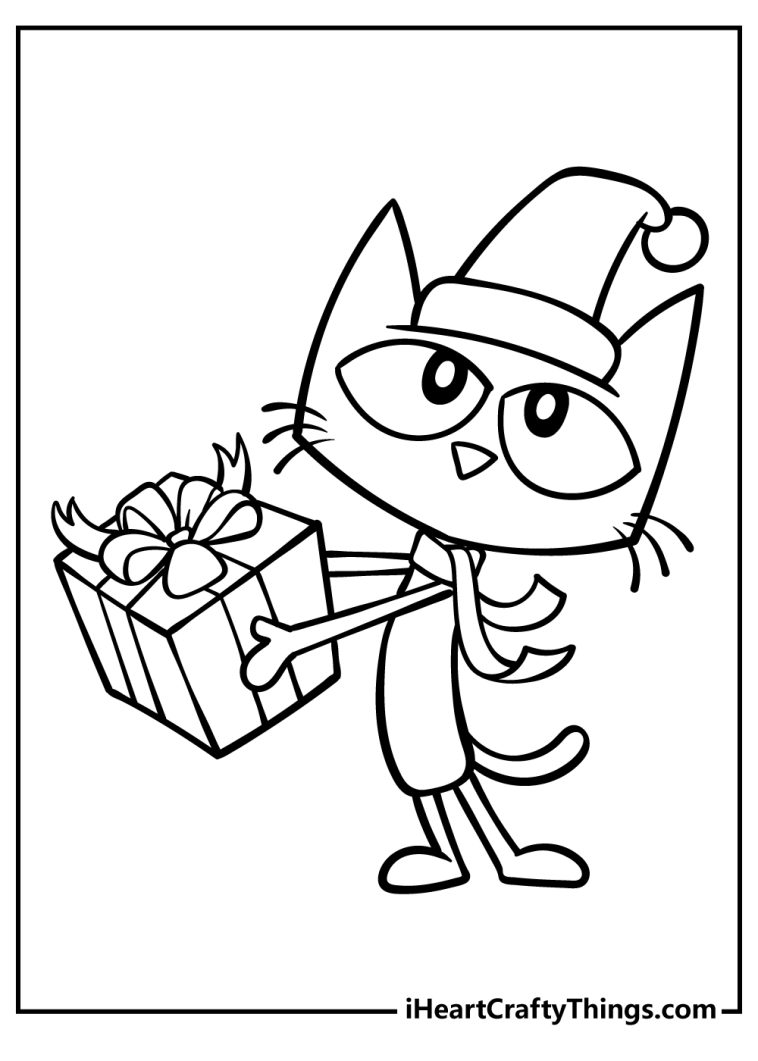 Pete The Cat Coloring Pages (100% Free Printables)