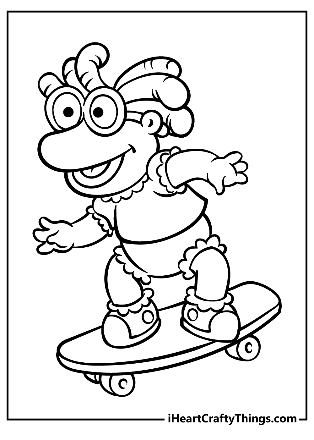 kermit the frog and miss piggy coloring pages