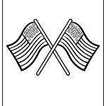 American Flag Coloring Pages free printable
