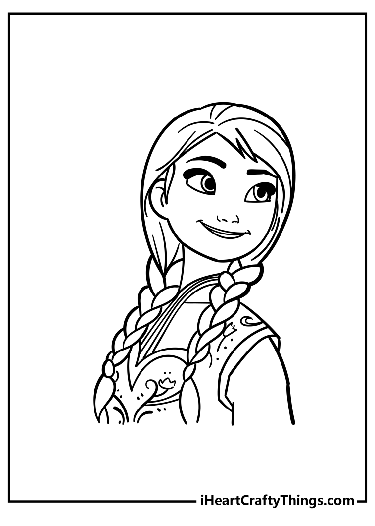 Anna Coloring Pages (100% Free Printables)