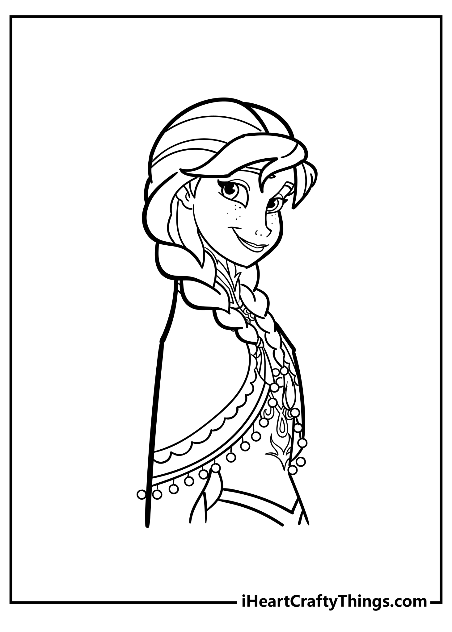 Anna Coloring Pages (100% Free Printables)