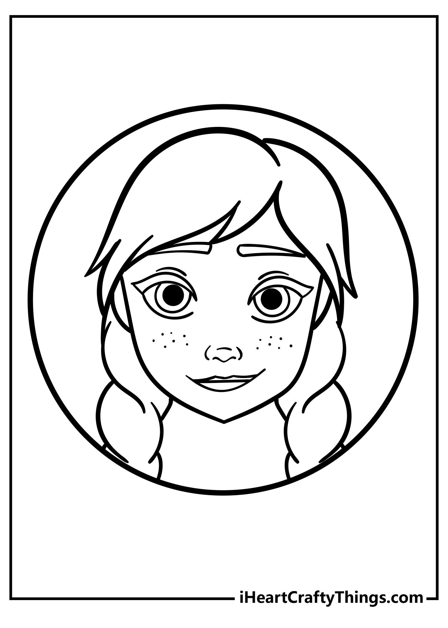 Printable Anna Coloring Pages (Updated 2023)