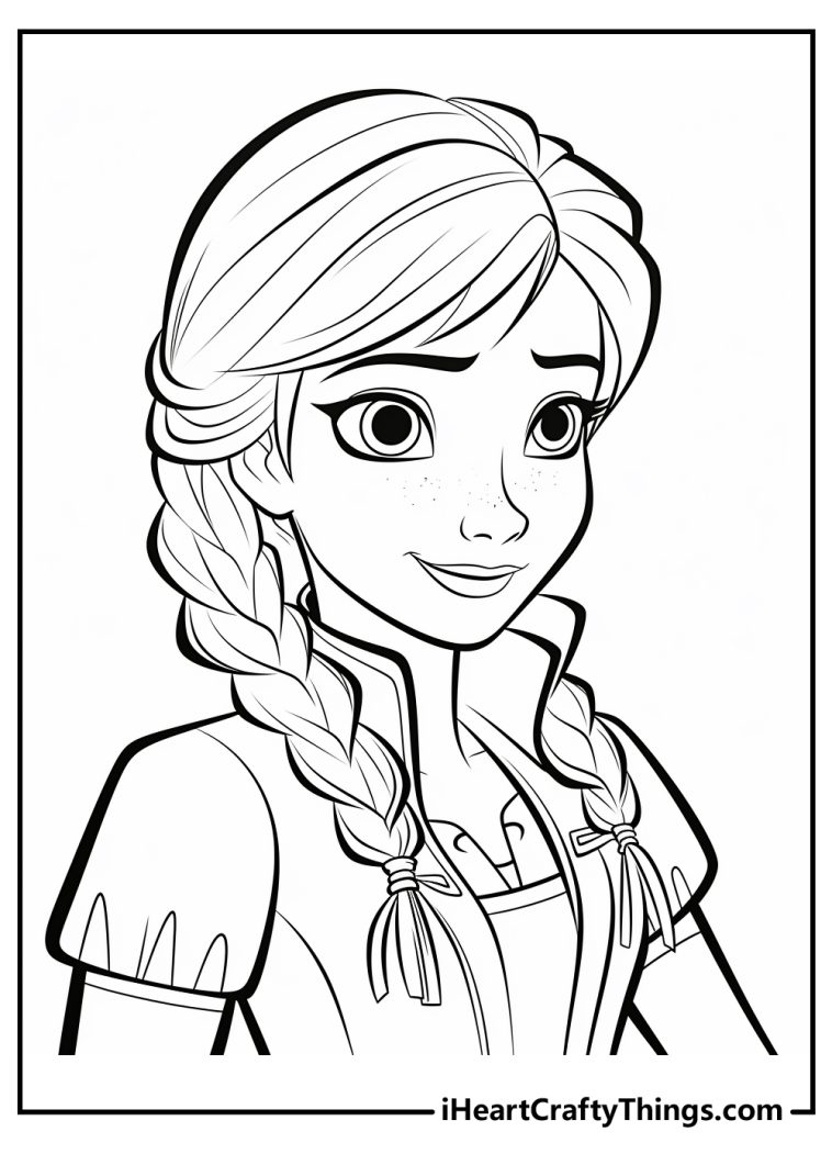 Anna Coloring Pages (100% Free Printables)