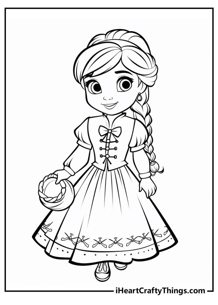 Anna Coloring Pages (100% Free Printables)